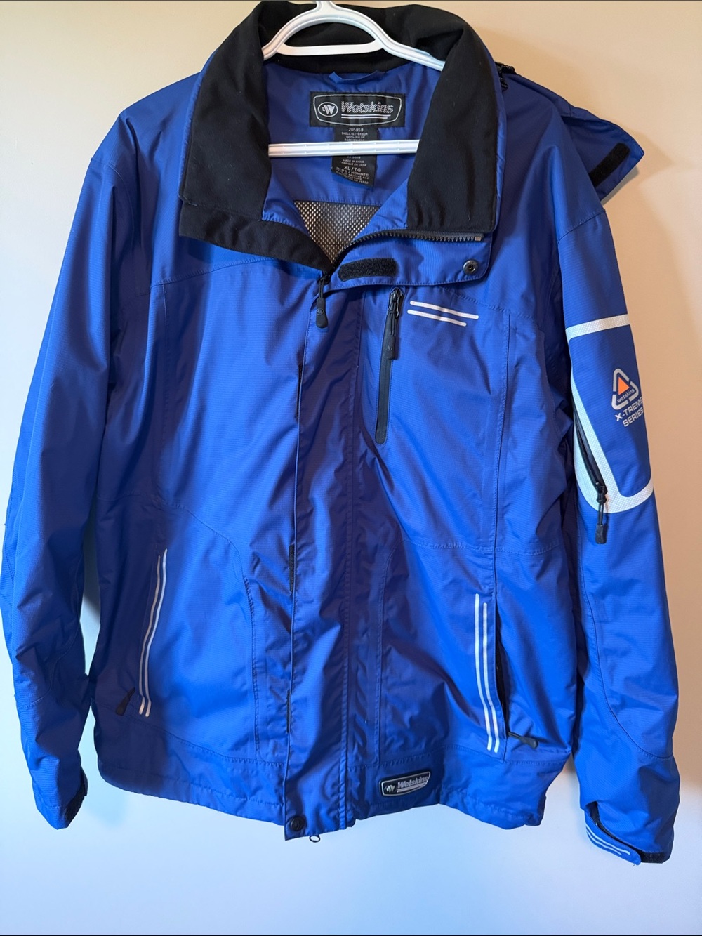Wetskins X-Treme Series Blue Waterproof Winter Ski Jacket Men’s XL